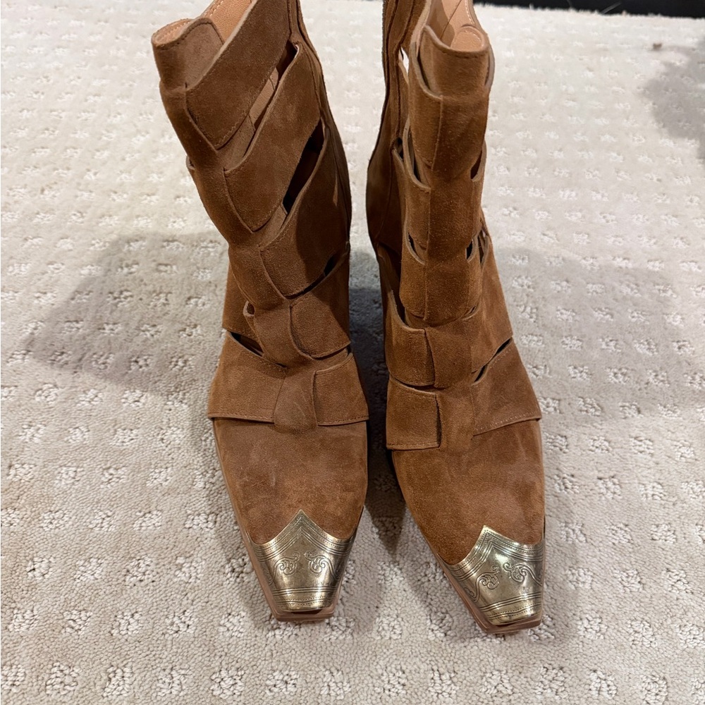 Free People Brayden Fisherman Booties